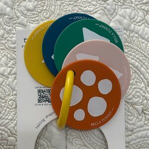 Bella Tunno Yellow Teething Flashcards